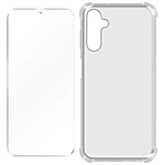 Avizar Pack Protection pour Galaxy A14 4G et 5G Coque Renforcée + Verre Trempé  Transparent