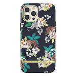 Richmond & Finch Coque pour iPhone 12 Pro Max Motifs Fleurs et Tigres Multicolore