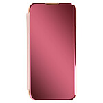 Avizar Étui Clear View iPhone 13 avec Clapet Miroir Support Vidéo rose