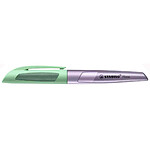 STABILO Stylo plume Flow COSMETIC, lilas métallisé/vert