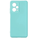 Avizar Coque pour Xiaomi Redmi Note 12 Pro Plus Silicone Semi-rigide Finition Douce au Toucher Fine  Turquoise