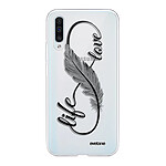 Evetane Coque Samsung Galaxy A70 360 intégrale transparente Motif Love Life Tendance