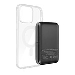 Swissten Coque pour Apple iPhone 14 Pro et Powerbank 5000 mAh Magsafe  Transparent