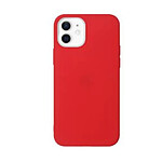 Myway Coque pour iPhone 12 mini COLORED Souple en TPU Rouge