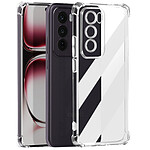 Avizar Coque pour Oppo Reno 12 Antichoc Flexible Coins renforcés Transparent