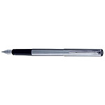 WATERMAN Stylo Plume Allure Graduate Pointe Fine Chromé Brillant