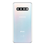 Clappio Vitre arrière de remplacement pour Samsung Galaxy S10 Blanc