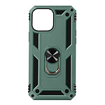 Avizar Coque iPhone 13 Pro Antichoc Hybride Bague Support Vidéo vert foncé