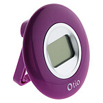 Thermomètre d'intérieur violet écran LCD - Otio