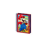 Super Mario - Cahier à spirale A5 Wiro 3D Mario