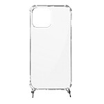 Avizar Coque iPhone 13 Anneau personnalisable avec bijou/Chaîne - Transparent