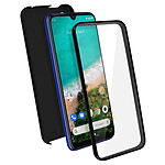 Avizar Coque Xiaomi Mi A3 Arrière Rigide Intégral Avant Souple Noir