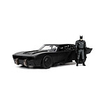 Batman 2022 Hollywood Rides - Réplique 1/24 Batmobile métal 2022 avec figurine Batman