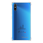 LaCoqueFrançaise Coque Xiaomi Redmi 9A Silicone antichocs Solides coins renforcés  transparente Motif Marseille Notre Dame