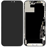 Clappio Bloc Complet pour iPhone 12 et 12 Pro Écran LCD Vitre Tactile Compatible  Noir