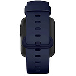 Avizar Bracelet Sport Xiaomi Redmi Watch et Mi Watch Lite Silicone Soft-touch bleu nuit