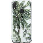 BigBen Connected Coque pour Y6 2019 Hybride Summer avec Motifs Palmiers Vert