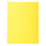 EXACOMPTA Paquet de 100 chemises Forever® 220 100% recyclé - 24x32cm - Jaune