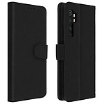 Avizar Étui Xiaomi Mi Note 10 Lite Housse Intégrale Porte-carte Fonction Support noir