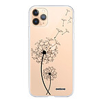 Evetane Coque iPhone 11 Pro 360 intégrale transparente Motif Pissenlit Tendance