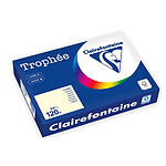 CLAIREFONTAINE Ramette Papier FSC A4 120g 250 Feuilles IVOIRE x 5