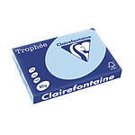 CLAIREFONTAINE Ramette 500 Feuilles Papier 80g A3 420x297 mm Certifié FSC Bleu vif