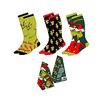 Le Grinch - Pack 3 paires de chaussettes Le Grinch 38-45