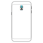 Clappio Caméra Arrière pour Samsung Galaxy J3 2017 Module Appareil Photo Compatible + Nappe