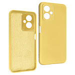 Avizar Coque pour Xiaomi Redmi Note 12 5G Silicone Semi-rigide Finition Soft-touch  Jaune