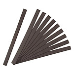 WONDAY Pack de 10 bandes aimantées adhésives 30 x 2 cm