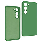 Avizar Coque pour Samsung Galaxy S23 Silicone Semi-rigide Finition Soft-touch  Vert