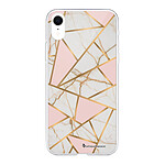 LaCoqueFrançaise Coque iPhone Xr 360 intégrale transparente Motif Marbre Rose Tendance