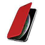 Avizar Etui folio Rouge Miroir pour Apple iPhone XS Max