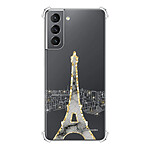 LaCoqueFrançaise Coque Samsung Galaxy S21 5G anti-choc souple angles renforcés transparente Motif Illumination de paris