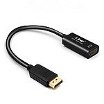 LinQ Adaptateur DisplayPort Mâle vers HDMI Femelle Full HD 3D 1920 x 1080p  Noir