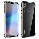 Avizar Pack Protection Huawei P20 Lite Coque Souple + Film Verre Trempé 9H Transparent