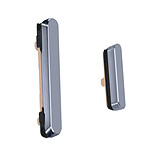 Clappio Bouton Power et Volume pour Samsung Galaxy S24 et S24 Plus Bleu