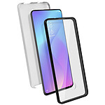 Avizar Coque Xiaomi Mi 9T et Mi 9T Pro Arrière Rigide et Avant Souple argent