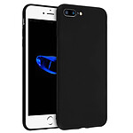 Avizar Coque Silicone TPU Gel Souple iPhone 7 Plus / iPhone 8 Plus Noir Mat