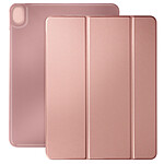 Avizar Étui pour iPad Air 11 2024 Clapet Pliable Support Multipostions Rose Champagne