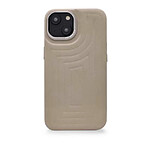 Decoded Coque Compatible avec le MagSafe en cuir pour iPhone 14 Beige