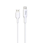 Jaym Câble de Charge et Synchronisation de donnée USB vers Type-C 2,4A 2M Blanc