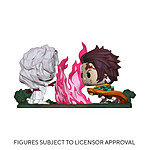 Demon Slayer - Pack 2 Figurines POP! Tanjiro vs. Rui 9 cm