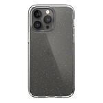 Speck Presidio Perfect-Clear pour iPhone 14 Pro Max Gold Glitter