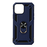 Avizar Coque iPhone 13 Pro Antichoc Hybride Bague Support Vidéo bleu