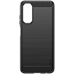 Avizar Coque pour Samsung Galaxy A05s Effet Carbone Silicone Flexible Antichoc  Noir