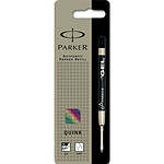 PARKER Recharge pour stylo bille encre gel Z46 Pointe moyenne noir