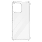 Avizar Coque pour Motorola Edge 40 Pro Silicone Souple Coins Antichoc Transparent