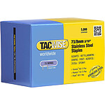 TACWISE Agrafes 73/8 mm, acier inoxydable, 5.000 pièces