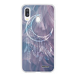 Evetane Coque Samsung Galaxy A40 360 intégrale transparente Motif Lune Attrape Rêve Tendance